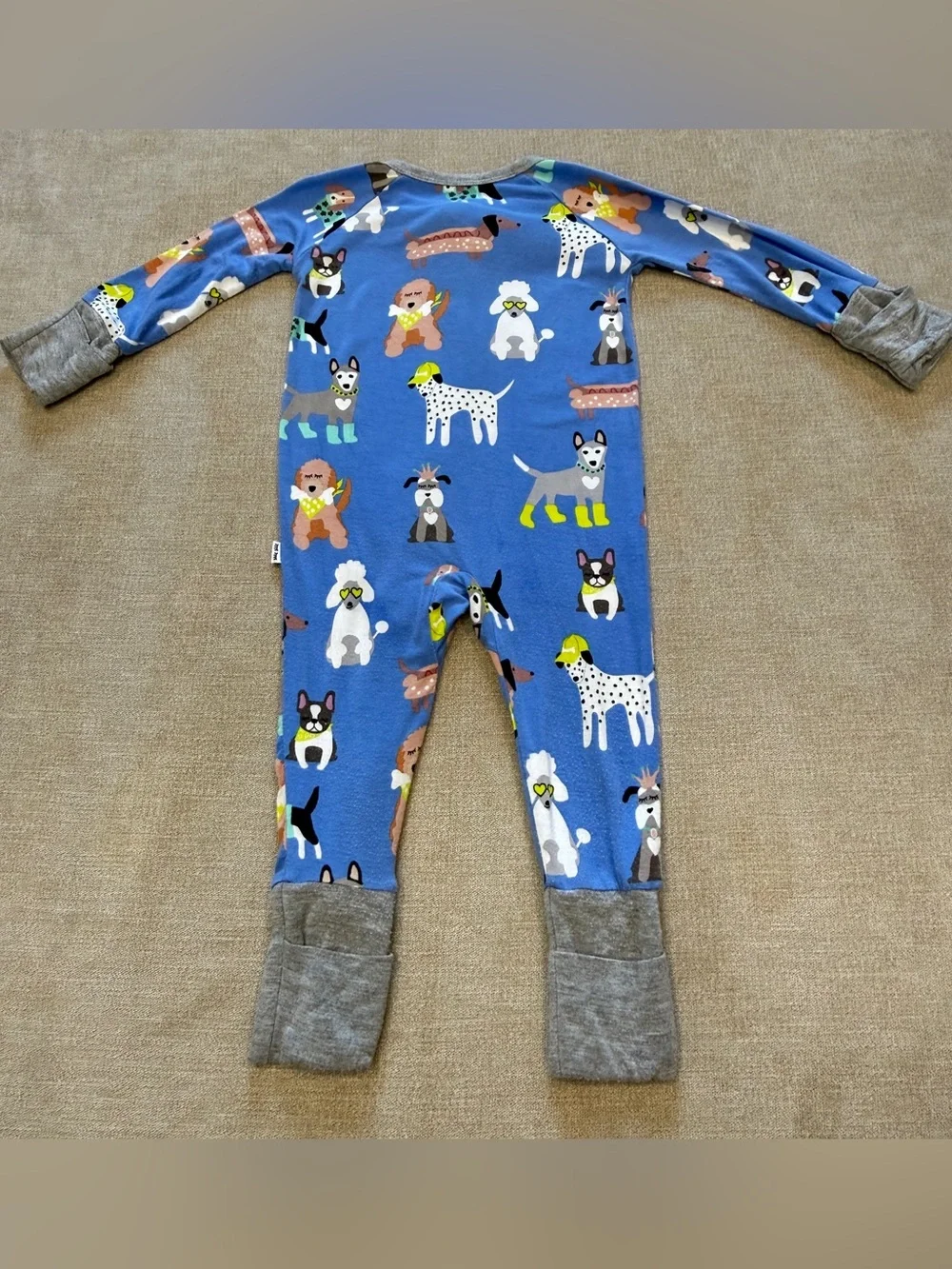 Little Sleepies Dapper Dogs Zippy 0-3 Months